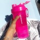 Шейкер спортивний SmartShake Original2GO 600ml Neon Pink (10560502)
