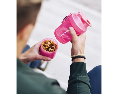 Шейкер спортивний SmartShake Original2GO 600ml Neon Pink (10560502)