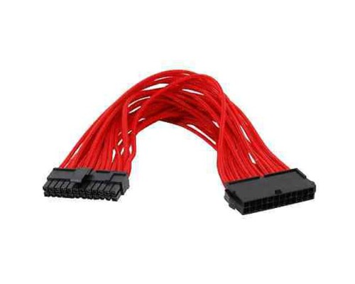Кабель Gelid Solutions 4-pin ATX, 30см червоний (CA-24P-04) Кабель Gelid Solutions 4-pin ATX, 30см червоний (CA-24P-04)