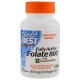Вітамін Doctor's Best Повністю Активований Фолат 800мкг, Quatrefolic, 60 гелевих (DRB-00458)