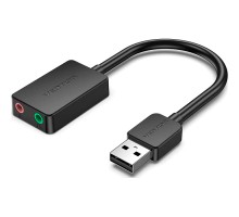 Звукова плата Vention Audio USB 2х3,5 мм jack 0.15m (CDYB0)