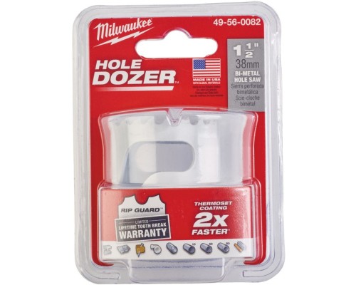 Коронка Milwaukee Bi-Metal 38мм (49560082)