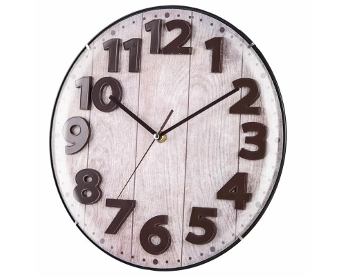Настінний годинник Technoline WT7430 Light Brown (DAS301214) Настінний годинник Technoline WT7430 Light Brown (DAS301214)