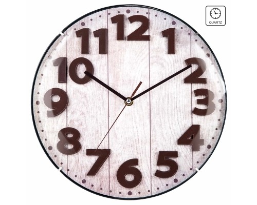 Настінний годинник Technoline WT7430 Light Brown (DAS301214) Настінний годинник Technoline WT7430 Light Brown (DAS301214)