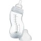 Пляшечка для годування Difrax S-bottle Wide антиколікова, силікон, 310 мл (737FE White)