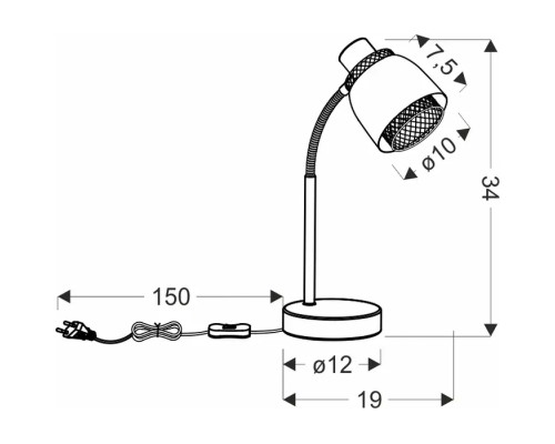 Настільна лампа Candellux 41-13774 Aleksandria (41-13774)