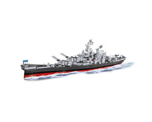 Конструктор Cobi Лінкор Міссурі BB-63 1:300, 2665 деталей (COBI-4837)