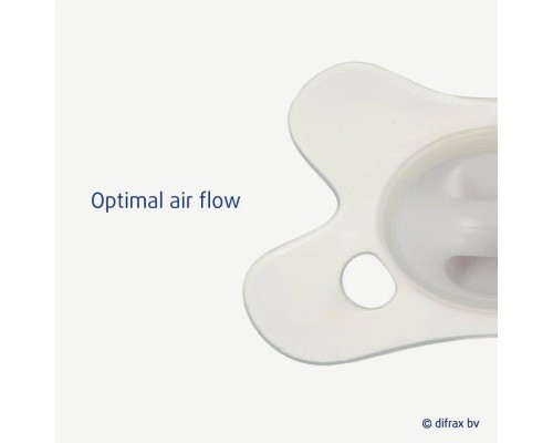 Пустушка Difrax Dentall, 0-6 міс (799 Clay)