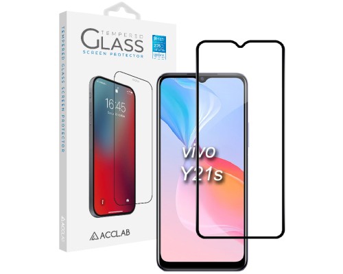 Скло захисне ACCLAB Full Glue VIVO Y21S (1283126526985)