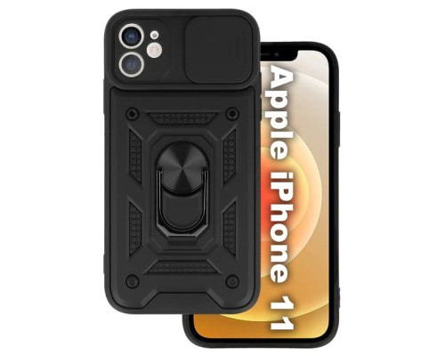 Чохол до мобільного телефона BeCover Military Apple iPhone 11 Black (709949)