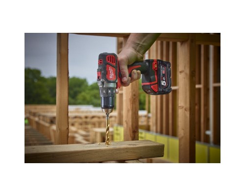 Свердло Milwaukee по металу RedHEX HSS-G TiN, 5 мм (10шт) (4932478180)