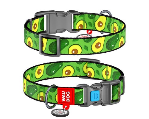 Нашийник для тварин WAUDOG Nylon з QR паспортом 