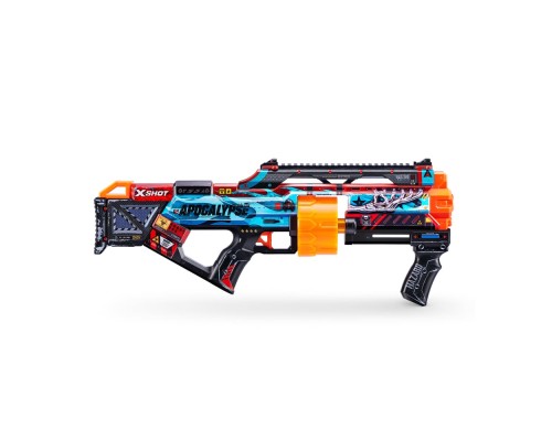 Іграшкова зброя Zuru X-Shot Швидкострільний бластер Skins Last Stand Apocalypse (16 патронів) (36518D)