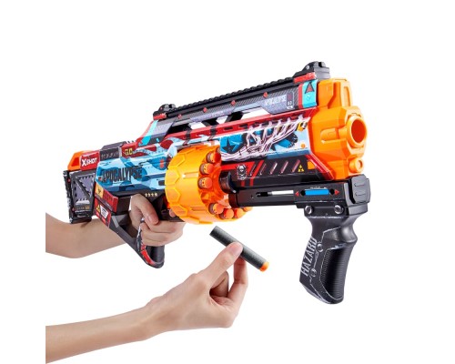 Іграшкова зброя Zuru X-Shot Швидкострільний бластер Skins Last Stand Apocalypse (16 патронів) (36518D)