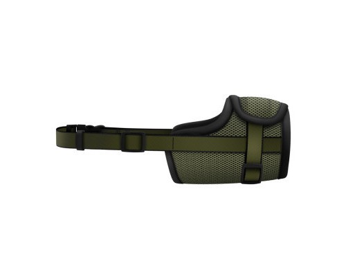 Намордник для собак WAUDOG Pro пластиковий фастекс L 25-34 см хакі (689731)