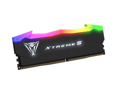Модуль пам'яті для комп'ютера DDR5 32GB (2x16GB) 7600 MHz Viper Xtreme 5 RGB Patriot (PVX532G76C36K)