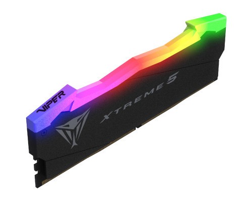 Модуль пам'яті для комп'ютера DDR5 32GB (2x16GB) 7600 MHz Viper Xtreme 5 RGB Patriot (PVX532G76C36K)