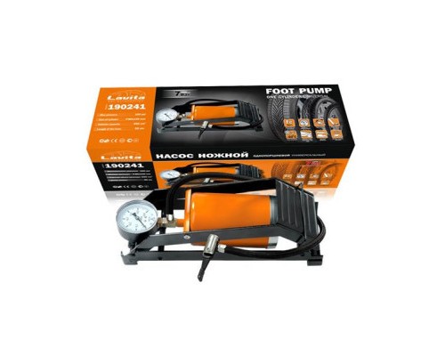 Насос ножний Lavita 190241