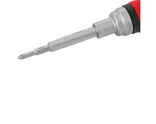 Викрутка Ronix з тріскачкою та набором біт, 19в1 (RH-2725)