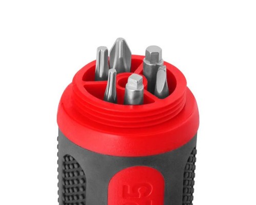 Викрутка Ronix з тріскачкою та набором біт, 19в1 (RH-2725)