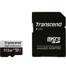 Карта пам'яті Transcend 512GB microSDXC class 10 UHS-I U3 High Endurance (TS512GUSD350V)