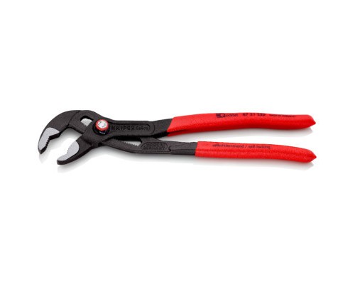 Кліщі KNIPEX сантехнічні Cobra QuickSet (87 21 300)