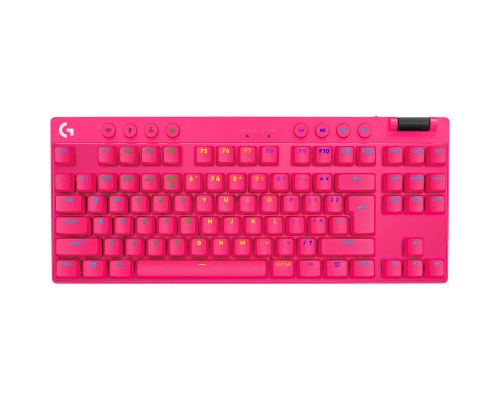 Клавіатура Logitech G PRO X TKL Lightspeed Tactile USB UA Magenta (920-012159)