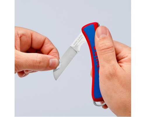 Ніж монтажний KNIPEX електрика складний (16 20 50 SB)