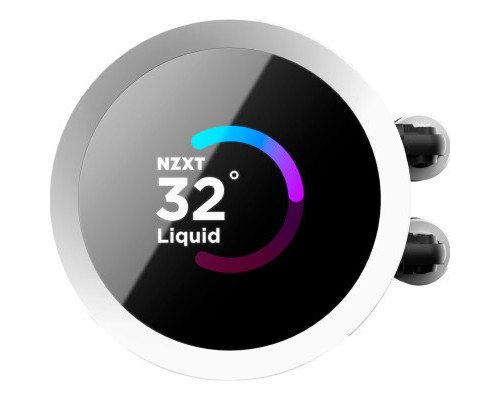 Система рідинного охолодження NZXT Kraken RGB 280mm w/Display, (RL-KR280-W1)