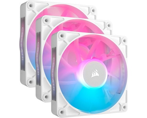 Кулер до корпусу Corsair iCUE Link RX120 RGB PWM White Triple Pack (CO-9051022-WW)