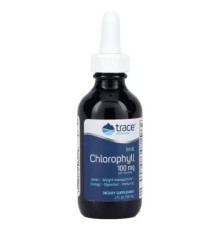 Трави Trace Minerals Ионный хлорофилл в каплях, 100 мг, Ionic Chlorophyll, 59 мл (TMR-00657)