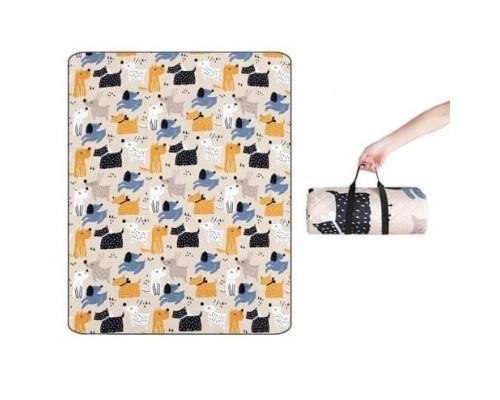 Туристичний килимок Naturehike NH21FCD01 170 х 200 см домашні тварини (6927595774144)