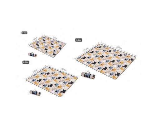 Туристичний килимок Naturehike NH21FCD01 170 х 200 см домашні тварини (6927595774144)