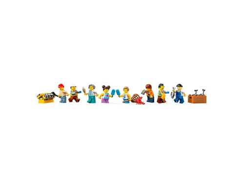 Конструктор LEGO City Морська гавань із вантажним судном (60422)