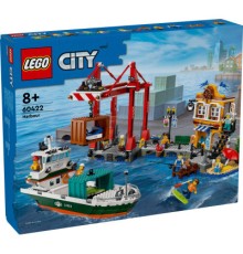 Конструктор LEGO City Морська гавань із вантажним судном (60422)