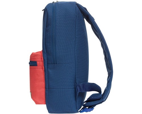 Рюкзак шкільний Bagland Молодіжний Mini Синій/Червоний 8 л (0050866) (6489258)