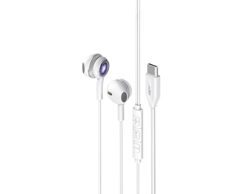 Навушники Promate LumiBuds-C Silver (lumibuds-c.silver)