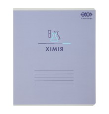 Зошит ZiBi предметний PASTEL 48 аркушів клітинка, хімія (ZB.1701-07)
