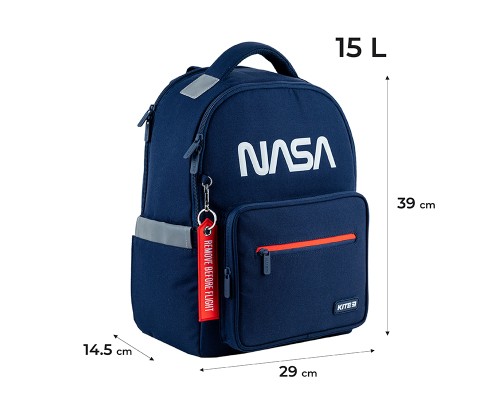 Шкільний набір Kite Nasa Синій (SET_NS24-770M)