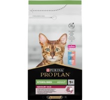 Сухий корм для кішок Purina Pro Plan Sterilised Adult 1+ Savoury Duo Після стерилізації З тріскою та фореллю 1.5 кг (7613036732413)
