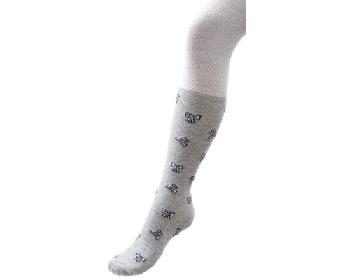 Колготки дитячі UCS Socks з бантиками (M0C0301-2290-3G-gray)