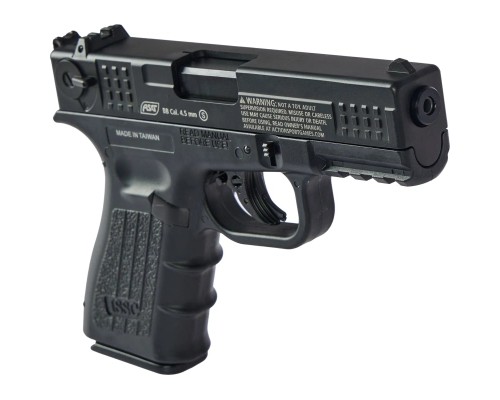 Пневматичний пістолет ASG ISSC M22 Blowback Black (19803)