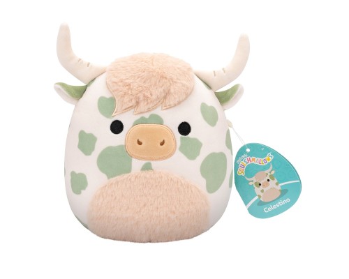 М'яка іграшка Squishmallows Корівка Целестін 19 см (SQCR06578) М'яка іграшка Squishmallows Корівка Целестін 19 см (SQCR06578)