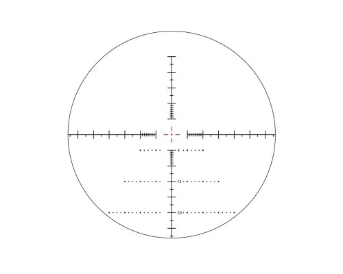 Оптичний приціл Vector Optics Sentinel 6-24x50 (30 мм) illum. FFP (SCFF-57)