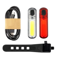 Комплект велофар Mactronic Duo Slim (60/18 Lm) USB Rechargeable (ABS0031) (DAS301520)
