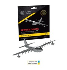 Конструктор Metal Time Колекцiйна модель Spruce Goose Airplane Літак (MT081)