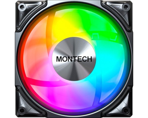 Кулер до корпусу MONTECH METAL PRO 12 ARGB PWM BLK
