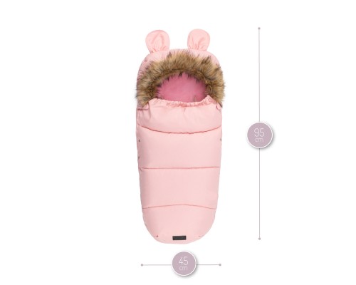 Зимовий конверт MoMi Sleeping bag pink (AKCE00033)