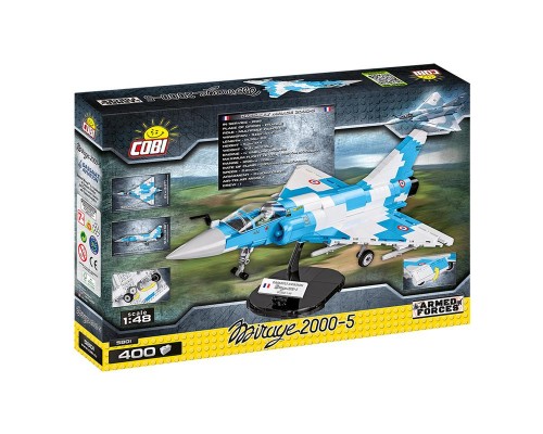 Конструктор Cobi Літак Mirage 2000-5, 400 деталей (COBI-5801)