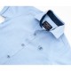 Сорочка дитяча Breeze з метеликом (G-312-74B-blue)